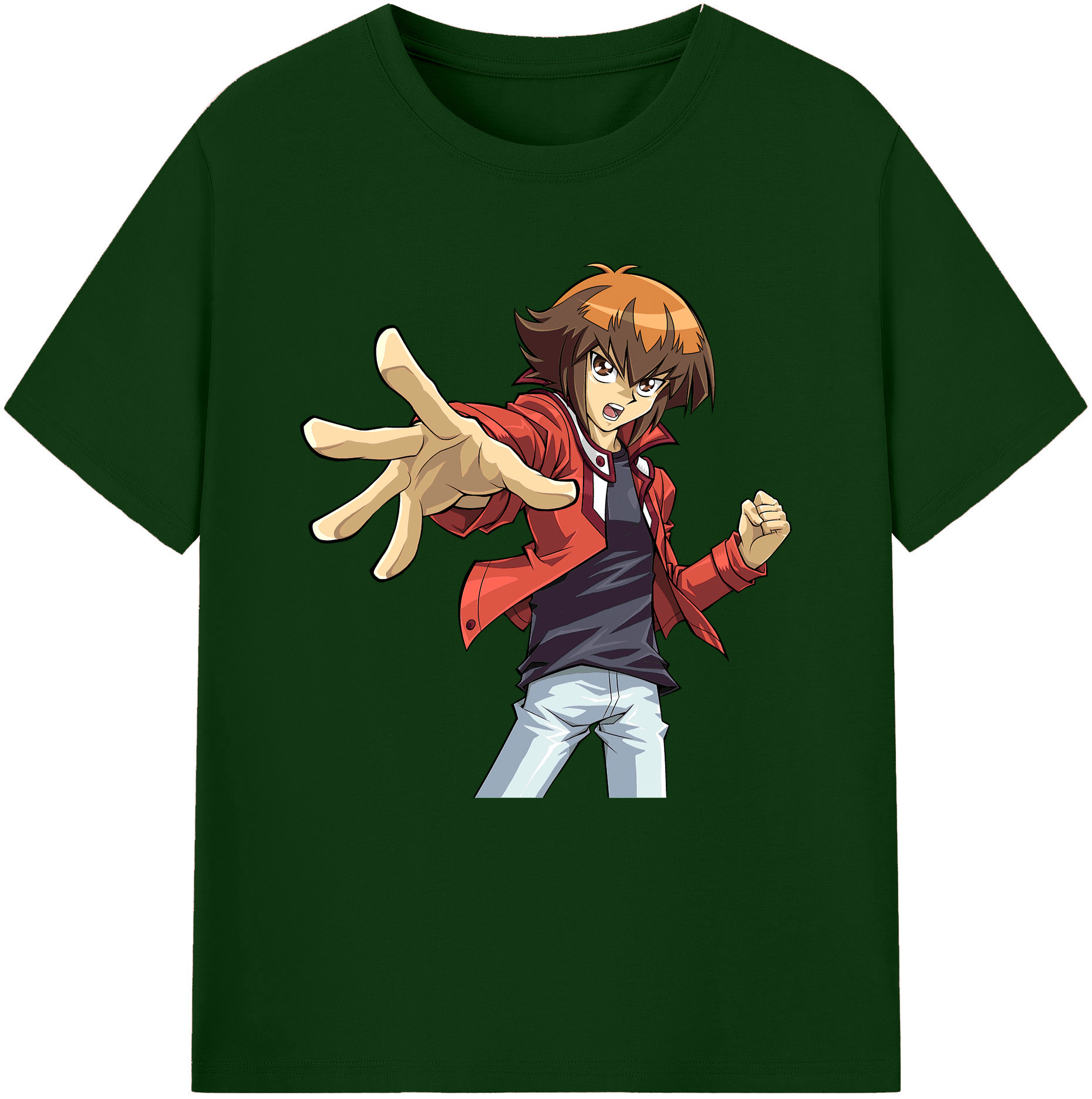 （画像用） 遊☆戯☆王 Yu-Gi-Oh! 綿100％半袖Tシャツ（フロントプリント）